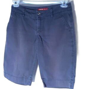Eastern Mountain Sports shorts 4 s  gray or black hiking walking cotton summer